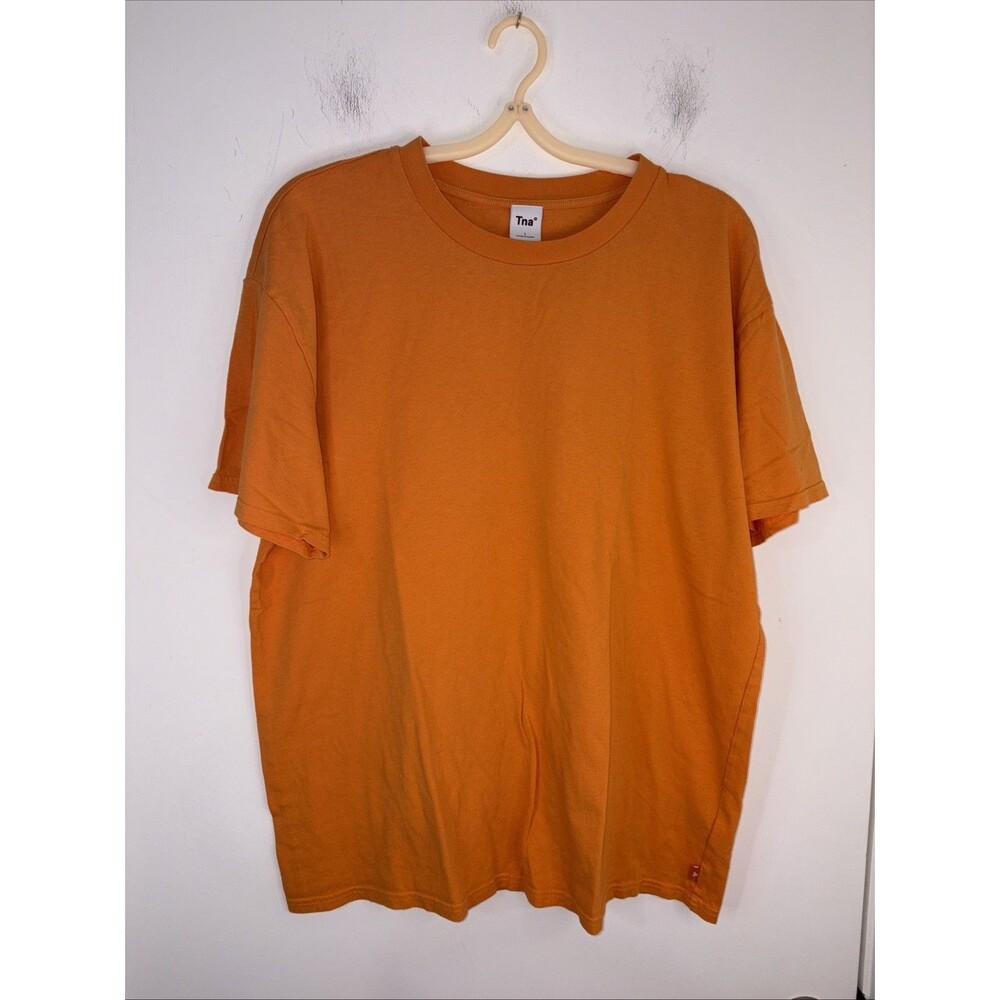 TNA Ladies Orange Tee‎ Shirt Size Large